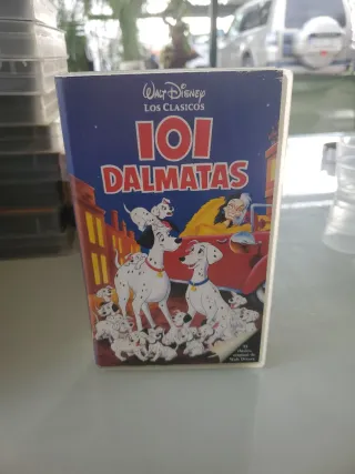 VHS 101 Dálmatas Clásicos Disney Español