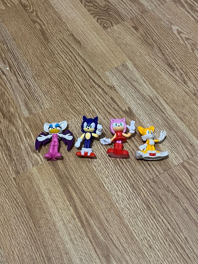 Figuras Sonic Burger King