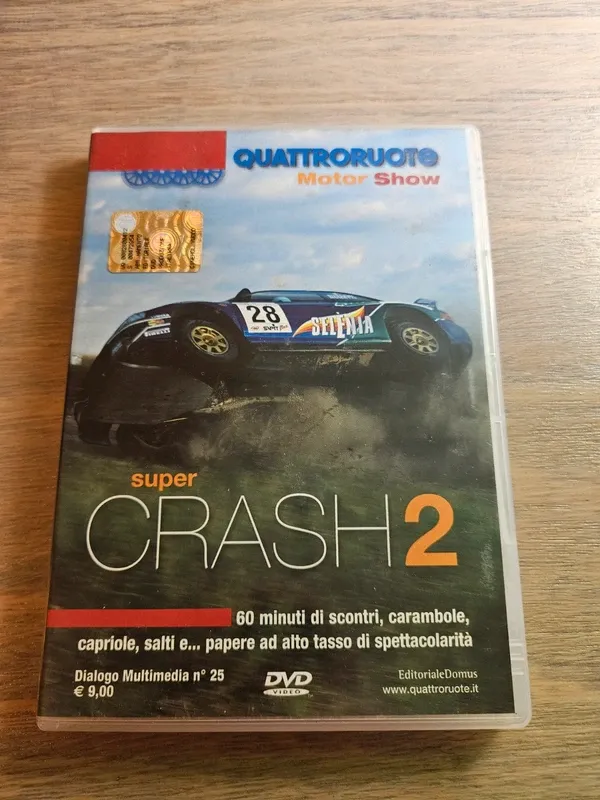 Set 2 DVD Quattroruote Motor Show Super Crash