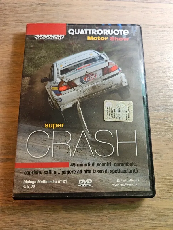 Set 2 DVD Quattroruote Motor Show Super Crash