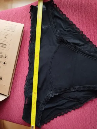 Braguitas menstruales 40 grados Talla S