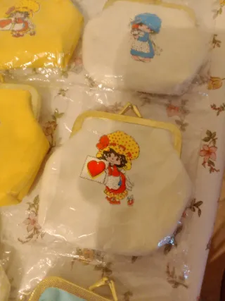 Set 12 Borsellini Portamonete Vintage Anni 80