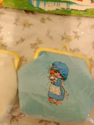 Set 12 Borsellini Portamonete Vintage Anni 80