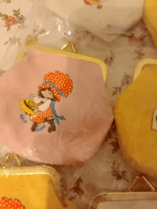 Set 12 Borsellini Portamonete Vintage Anni 80