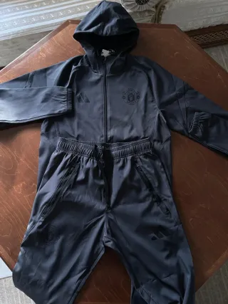 Conjunto Adidas Manchester United Gris