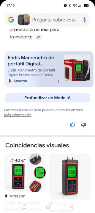 Manómetro Digital Nuevo a Estrenar