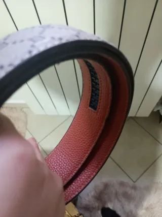 Cintura Gucci Beige/Oro