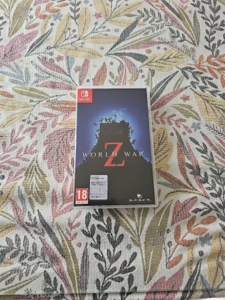Caja vacía videojuego World War Z Switch