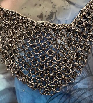 COLLAR DE CADENA PLATEADO