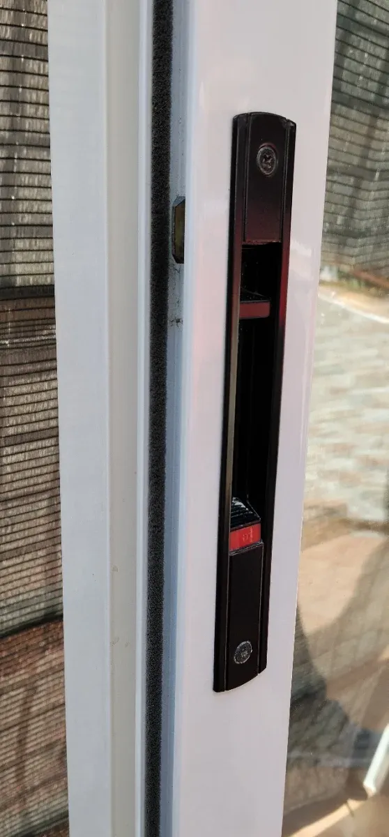 Puerta corredera de cristal