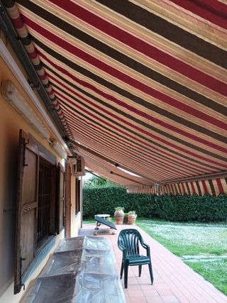 2 Tende da Sole 6x3m Manuali Usate