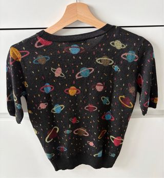 Jersey Zara Planetas Manga Corta Talla S