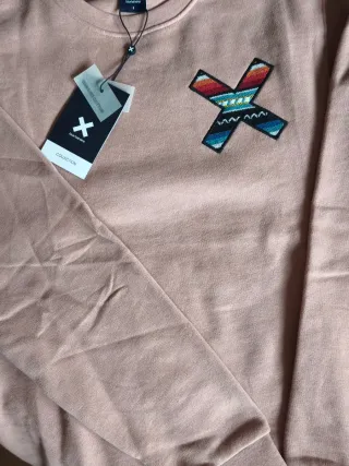 Sudadera Blue Banana Rosa Talla S