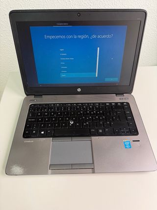 HP EliteBook Portátil Plata y Negro