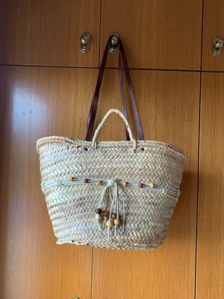 Bolso de mano Spar de paja