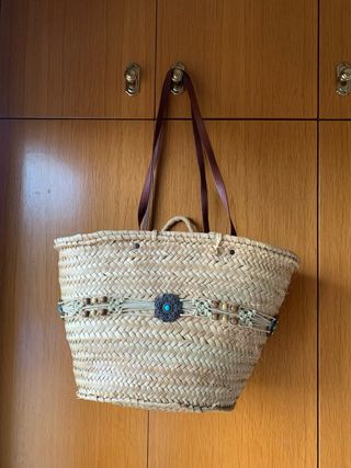 Bolso de mano Spar de paja