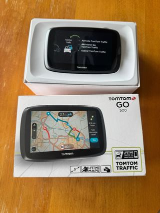Tomtom GO 500 con mapas y radares Europa