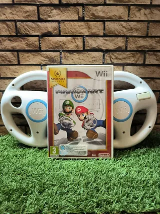 Mario Kart Wii + 2 Volantes Wii