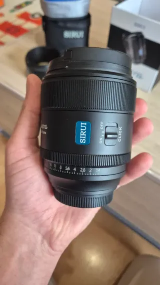 Sirui Aurora 85mm F1.4 X-Mount Fuji