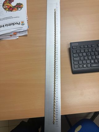 Cordon de oro 18k ,, peso 27 gramos largo 60