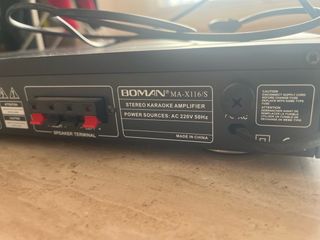 Amplificador Karaoke Boman MA-X116/S