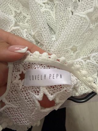 Blusa Lovely Pepa Blanca