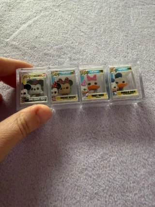 Lote 4 Funko Pop! Disney Mickey Minnie Daisy Donal