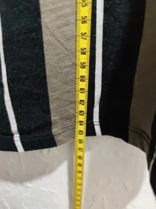 Camiseta Bershka Rayas Hombre Talla S