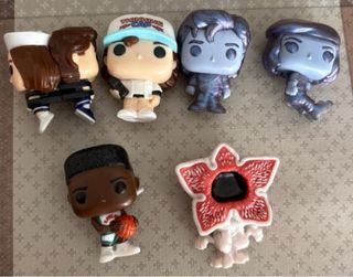 6 Figuras Funko Pop Stranger Things Colección