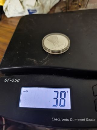 Medalla Plata 100 Años 1903-2003 Los Mochis Sinalo