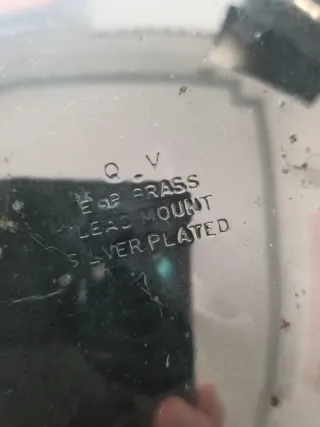 Antigüedad!!Tetera Plateada y Latón (920g).