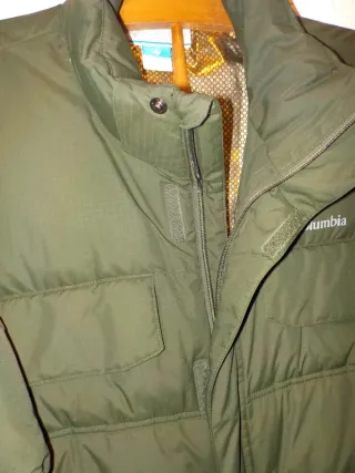 Chaqueta Columbia acolchada verde Talla XL