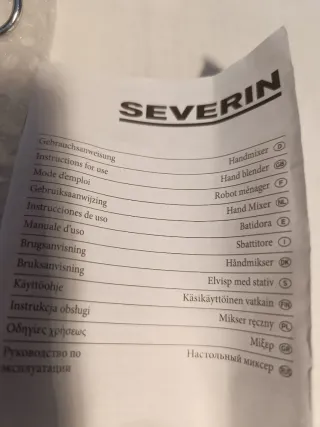 Batidora amasadora Severin HM 3815