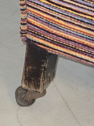 Sillón vintage años 30 retapizado