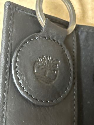 Portachiavi Timberland Pelle Nero