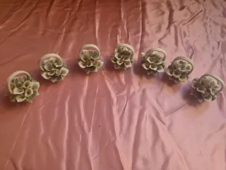 Bomboniere vintage porcellana cestino fiori