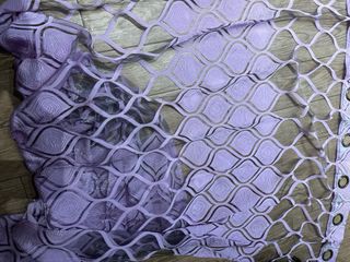 Tenda Pannello Lilla Trasparente