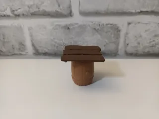 Bases Playmobil imitación Madera para Bidones