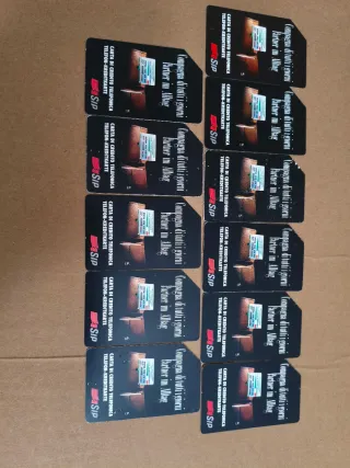 Lotto 47 schede telefoniche SIP