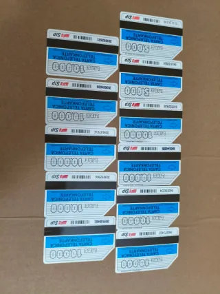 Lotto 47 schede telefoniche SIP