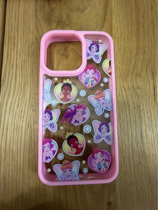 Funda iPhone 13 Pro Princesas Disney Rosa