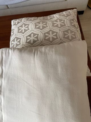 Dos cojines decorativos
