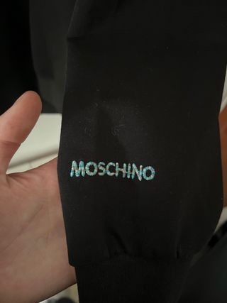 Sudadera Moschino Oso Teddy Negra Talla M