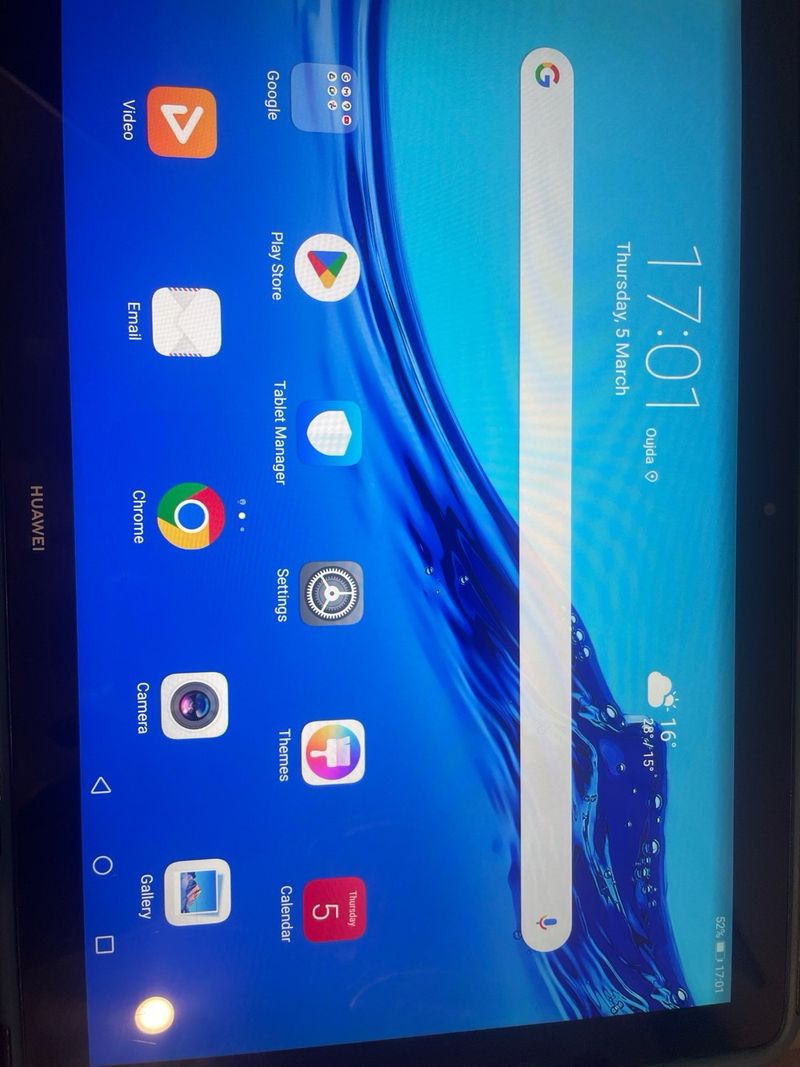 Tablet Huawei MediaPad T5 Negra afbeelding 2