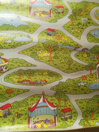 Tappeto giochi grande parco divertimenti