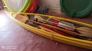 Piragua rígida dos plazas