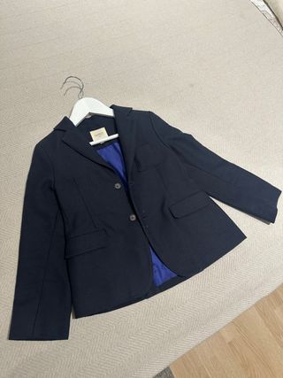 Americana Nanos niño azul marino talla 6