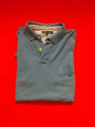 Polo Tommy Hilfiger Azul Talla XXL