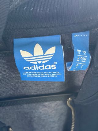 Chaqueta Adidas Retro Vintage Azul Marino