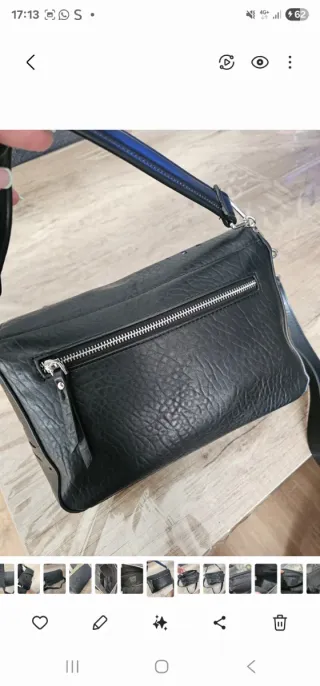 Bolso Desigual Negro con Flores Multicolor